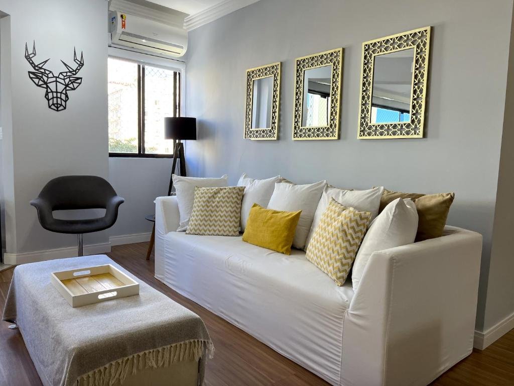 airbnb em balneario-camboriu -Apartamento Decorado Coral