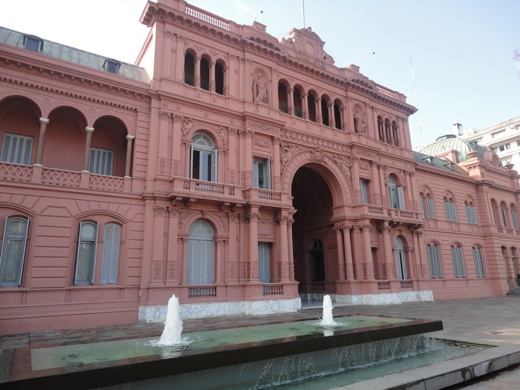 Casa Rosada-Banco de La Nación Argentina-Casa Rosada