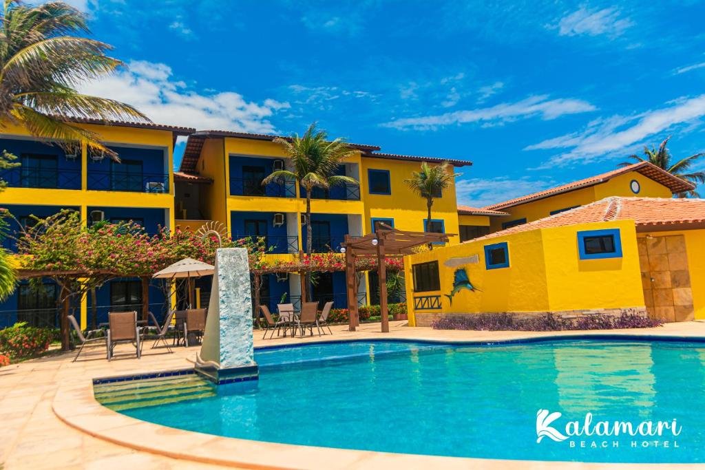 hoteis fazenda proximo a fortaleza - kalamari beach hotel 