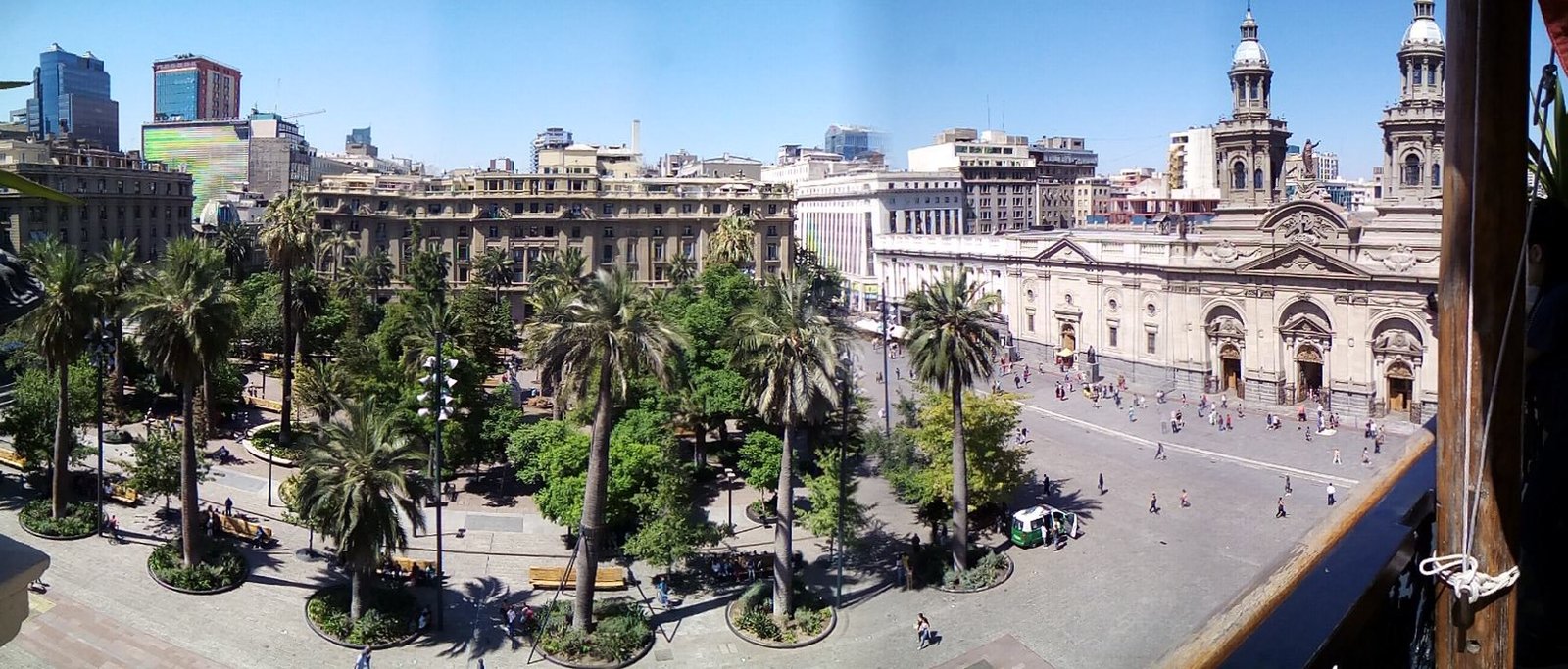 Visão de Cima da Plaza de Arma Santiago do Chile | ILoveTrip