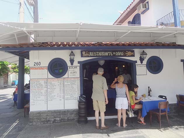 Restaurante David - Onde Comer em Búzios