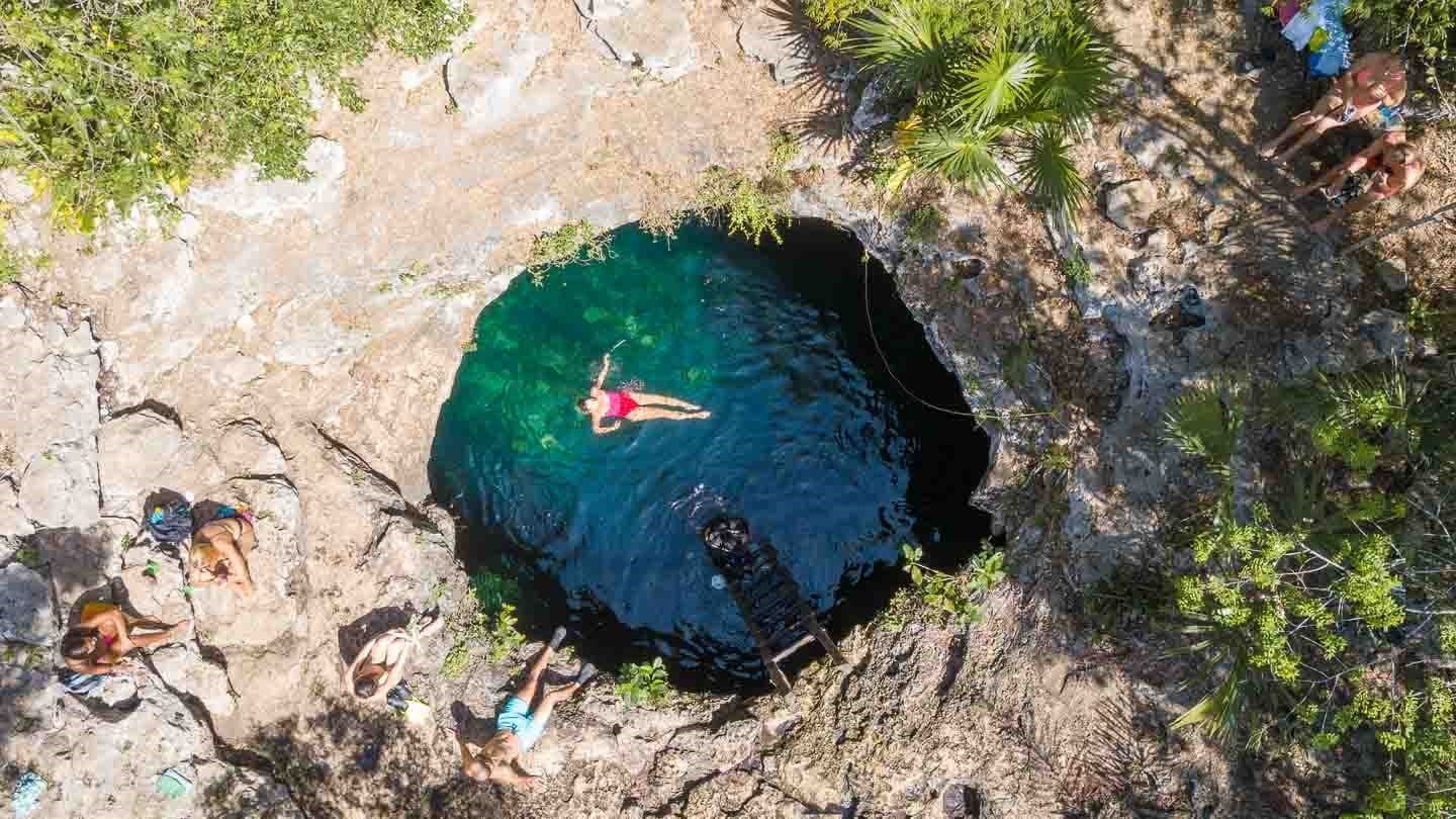 Cenotes no México