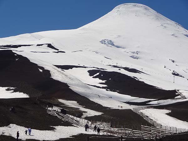 Chile Puerto Varas Vulcão Osorno esqui