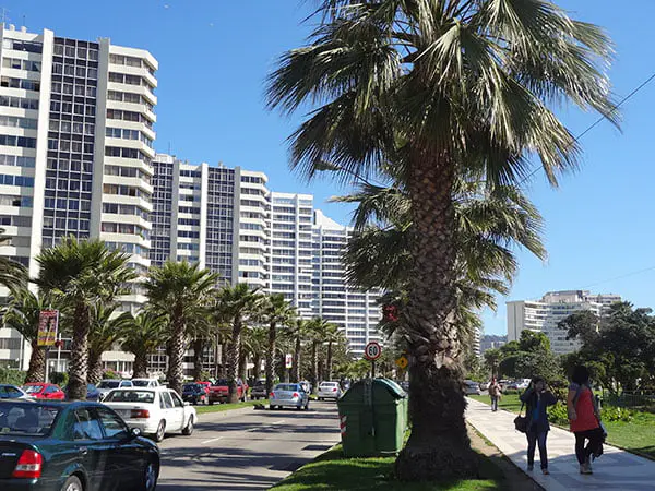 Avenida beira mar - Viña del Mar