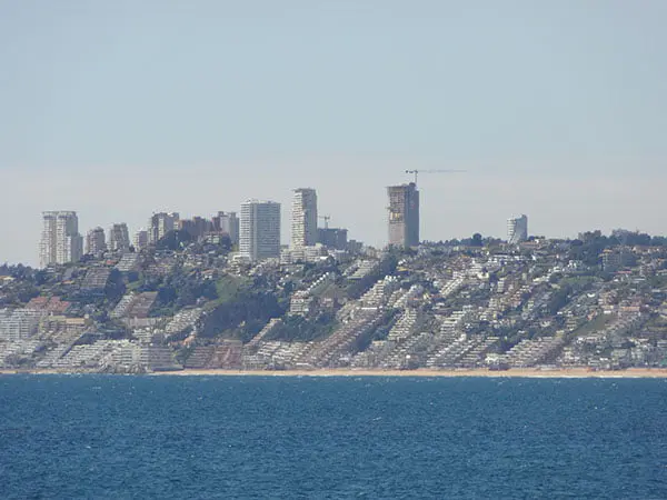 Prédios em formato de escada - Viña del Mar