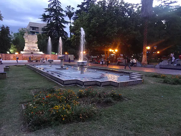 Plaza España - Chafariz