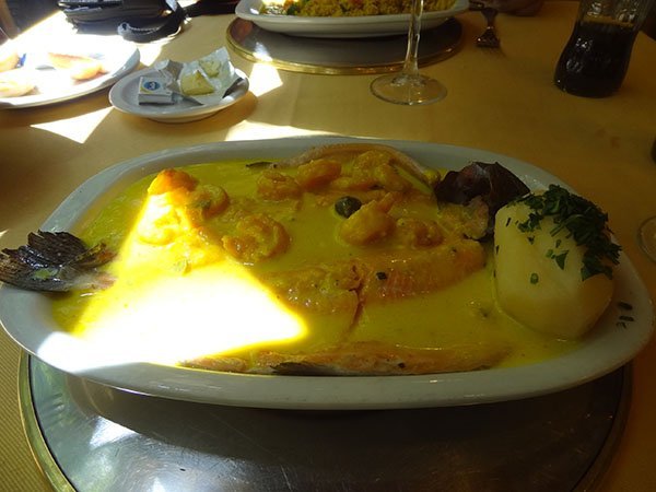Restaurante Estancia La Florencia - peixe muito bom!