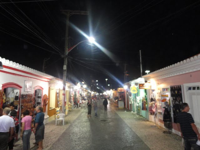 Noite em Arraial D'ajuda em Porto Seguro