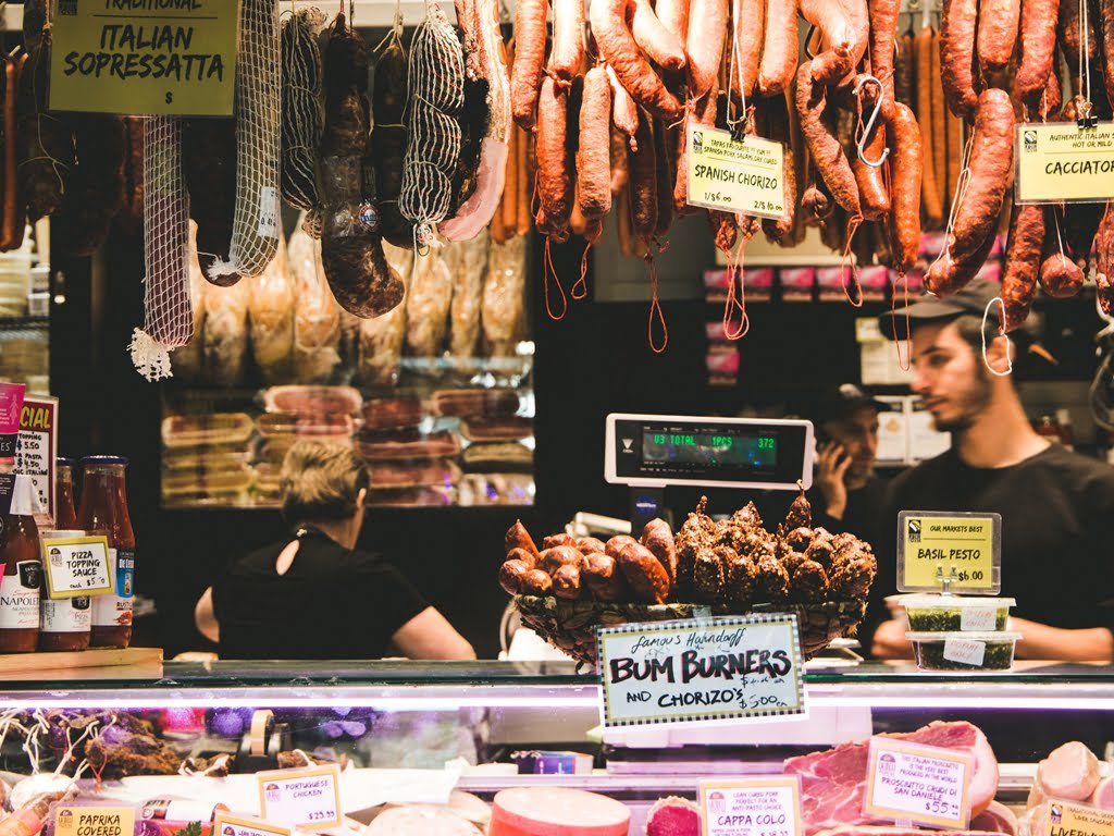 O que fazer em Melbourne. Visitar o Victoria Market.