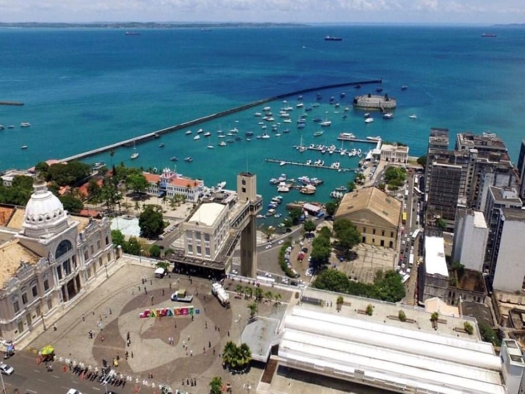 O que fazer em Salvador: espaço ao ar livre.