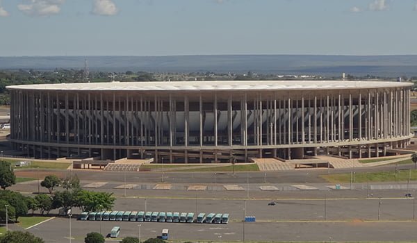 pontos turísticos brasília estádio mané garrincha