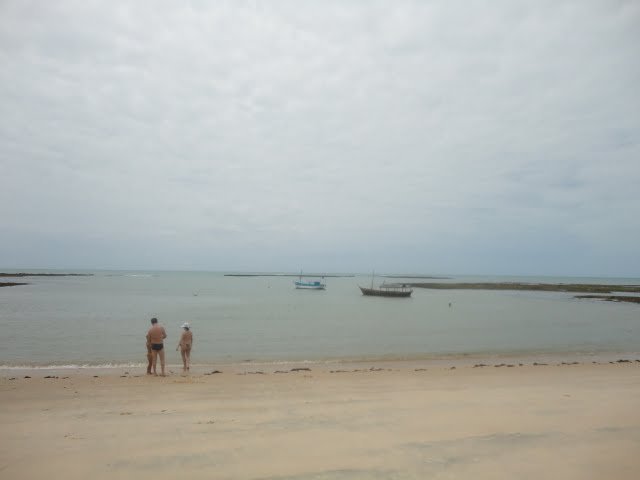 Chegada na Praia do Espelho em Porto Seguro