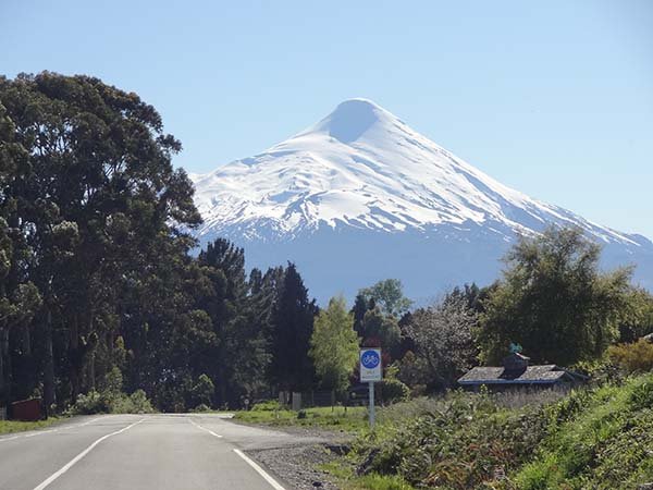 Puerto Varas estrada Vulcão Osorno