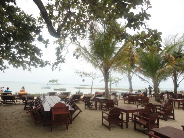 Restaurante na Praia do Espelho em Porto Seguro