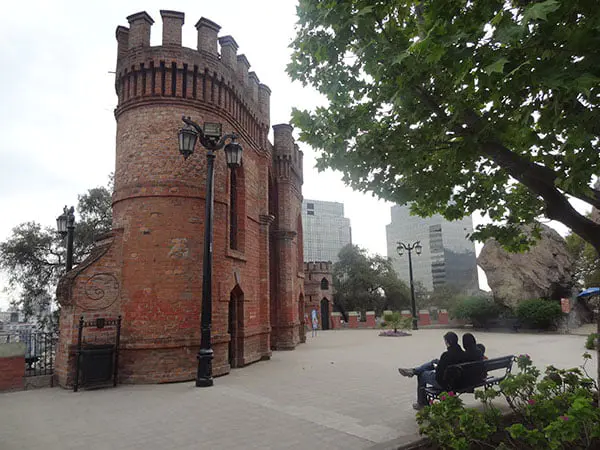 Castelinho no Cerro Santa Lucia