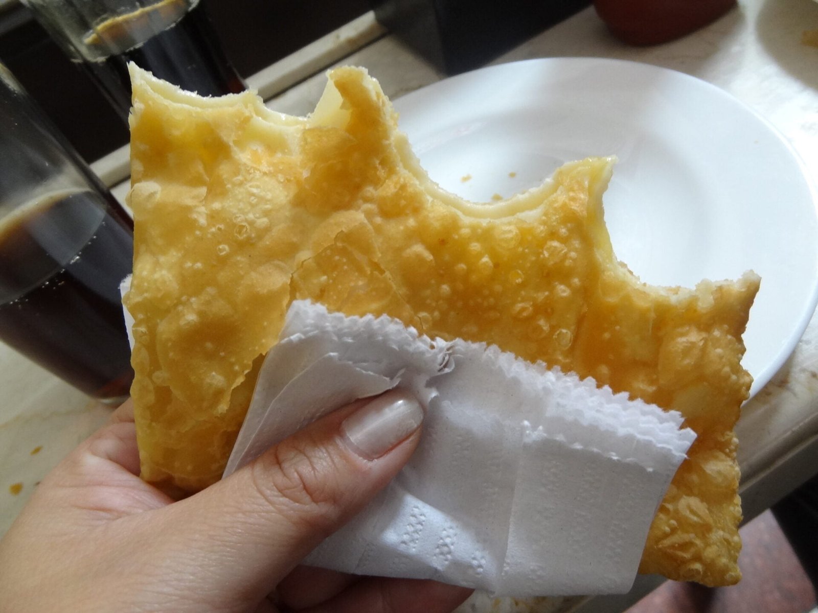 Empanada do El Rapido - parece um pastel